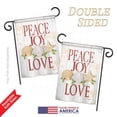 thumbnail image 3 of Breeze Decor 64133 Christmas Peace Joy Love 2-Sided Impression Garden Flag - 13 x 18.5 in., 3 of 3