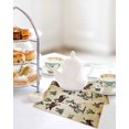 thumbnail image 4 of Western Cowboys Kitchen Dish Towels for Drying Dishes Set of 4, Brown Vintage Country Cactus Waffle Weave Microfiber Hand Tea Bathroom Towels Quick Dry & Absorbent Towel 12x12, 4 of 7