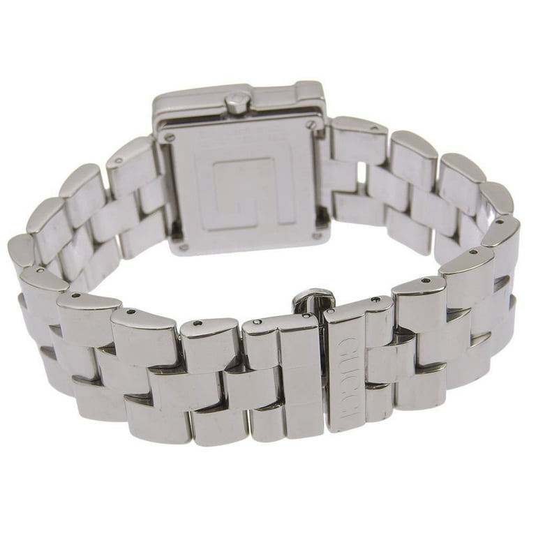 Pre-Owned GUCCI Watch 4600L Stainless Steel Swiss Made Silver