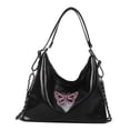 thumbnail image 3 of Bolso de Hombro para Mujer Yuyangstore Mochila Negro, 3 of 8