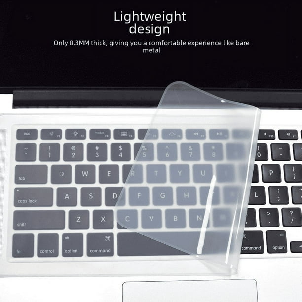 Película protectora de silicona para teclado de portátil de 14/15,6 pulgadas, cubierta antipolvo con dibujos animados, película universal