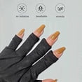 thumbnail image 2 of 1 Pair Uv Protection Gloves For Gel Nail Lamp, Skin Care Anti Uv Light Gloves For Making Gel Nail Manicures, 2 of 4