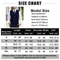 thumbnail image 6 of HAOMEILI Men's Sleeveless Sweater Vest V-Neck Casual Cable Knit Button Down Cardigan Vest, 6 of 6