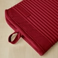 thumbnail image 3 of KitchenAid Ribbed Soft Silicone Oven Mitt 2-Pack Set, Smoked Paprika Red, 7.5"x13", 3 of 6