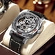 thumbnail image 3 of Reloj mecánico para hombre, luminoso, resistente al agua, multifuncional, tallado, mecánico, 3 of 5