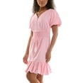 thumbnail image 6 of Split Neck Embroidered Poplin Dress, 6 of 6