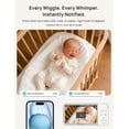thumbnail image 3 of Dr.Care 5" Smart WiFi Baby Monitor with 2K HD Security Camera,APP Control, Cry & Motion Detection,Pan-Tilt-Zoom,Temp, Nightvision, 2-Way Talk, 3 of 11