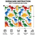 thumbnail image 2 of Blackout Kids Curtains,Cute Dinosaur Pattern Childrens Insulated Curtains Set Of 2,Bedroom Essentials,Toddler Room Decor 52x84in(132x213cm), 2 of 4