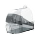 thumbnail image 4 of Caja de baño para pájaros fácil de instalar, casa para pájaros versátil para cotorras, pinzones y periquitos. Gris, 4 of 9