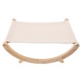 thumbnail image 2 of Hamaca para gatos que evita resbalones, marco de madera transpirable, cómoda cama con columpio para gatos para todas las estaciones, 2 of 8