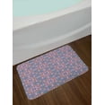 thumbnail image 2 of Moroccan Bath Mat, Star Pattern Traditional Oriental Design Middle Inspired, Plush Bathroom Decor Mat with Non Slip Backing, 29.5" X 17.5", Multicolor, by Ambesonne, 2 of 2