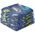 thumbnail image 4 of GZHJMY Soft Absorbent Reusable Kitchen Towels, Set of 6|28x18 in, Sea Life Dining Kitchen Living Room Tea Towels Dish Towels Decorative Towels, 4 of 7