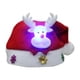 thumbnail image 1 of Teissuly Christmas Light up Hat, Santa Hat with LED Lights, Flashing Santa Hat for Adults & kids Christmas Gifts Teissuly WER202311215425, 1 of 1