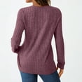 thumbnail image 3 of SUNBS Tunic Shirts for Womens Long Sleeve Tops Casual V Neck Sweaters for Women Blouses, 3 of 7