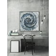 thumbnail image 5 of Marmont Hill Blue Infinity Floater Framed Canvas Wall Art, 5 of 6