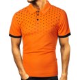 thumbnail image 5 of zuwimk Mens Polo Shirts,Men's Stain Resistant Short Sleeve Polo Shirts Yellow,5XL, 5 of 5