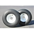 thumbnail image 4 of Antego Tire and Wheel (Set of 2) 5.70x8 Trailer Tire and Wheel Assemblies, White 4 Lug Trailer Tires and Wheels, 6 Ply, Load Range C, 4 of 4