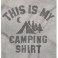 thumbnail image 2 of My Camping Shirt Outdoor Nature Cute Plus Size Crewneck Graphic Tee Shirt Brisco Brands 5X, 2 of 5