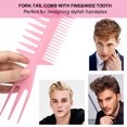 thumbnail image 3 of 8 PCS Hair Styling Combs Set Peines de peluquería Abanopi Peines para el cabello, 3 of 6