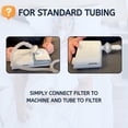 Nispira CPAP Kit: Bacterial In-line Air Filter Supplies for CPAP/BiPAP ...