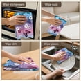 thumbnail image 6 of 2 Pcs Funny Kitchen Towels,Boho Multicolor Ethnic Pattern with Geometric Shapes Microfiber Dish Towels,Kitchen Tea Towels,Kitchen Towel Set (18" X 26"), 6 of 7