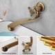 thumbnail image 4 of Grifo de cocina vintage de latón macizo, grifo de estilo retro con control de flujo sin esfuerzo para balcón, piscina, muebles, fregadero, giro de 360 grados, acabado en bronce frotado con aceite, 4 of 5