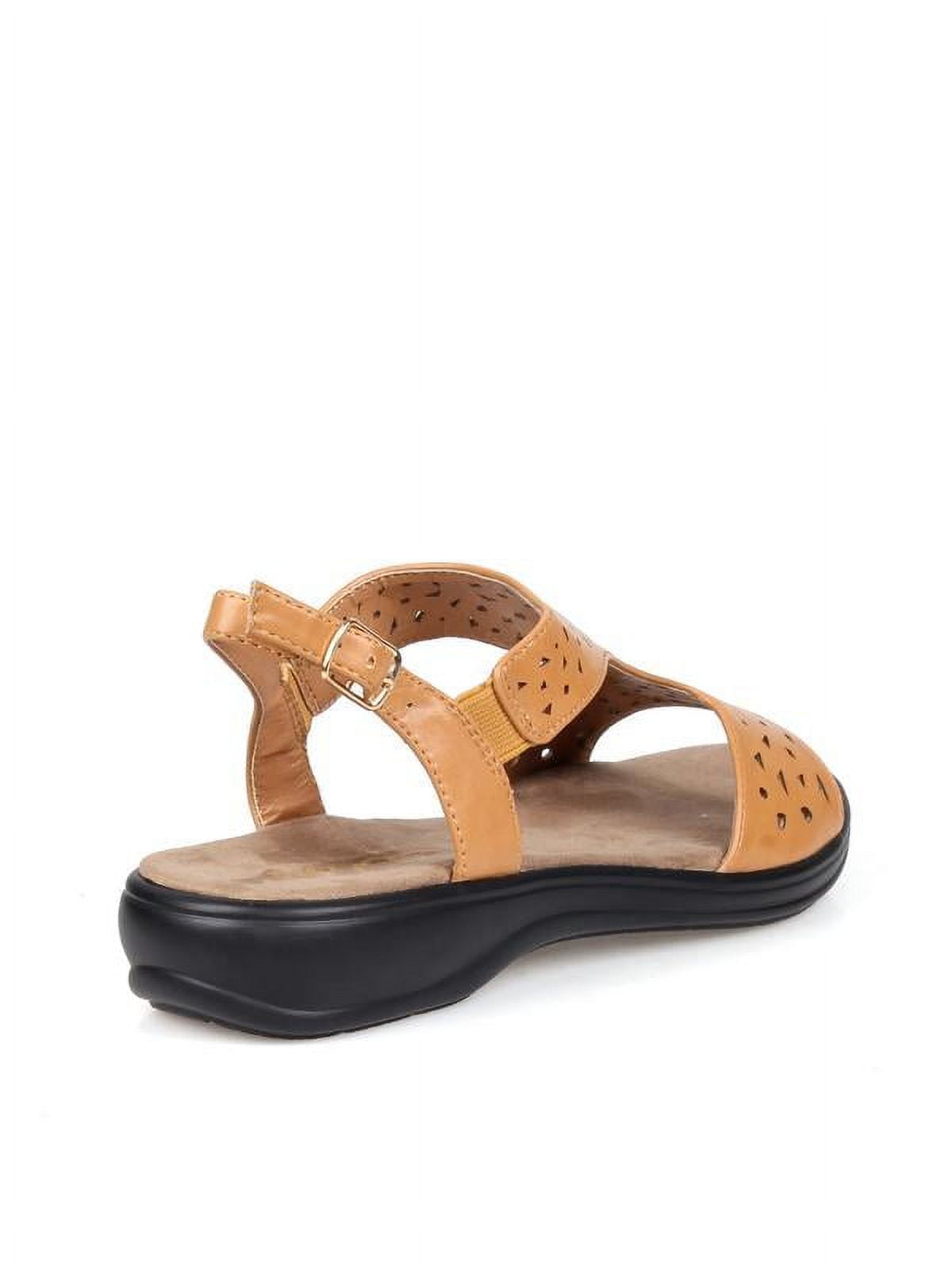 Mark and Maddux Perforated Women's Comfort Sandals
