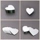 thumbnail image 2 of 30 espejos de corazón DIY, espejos con forma de corazón, azulejos de espejo de corazón, espejos de maquillaje, 2 of 8