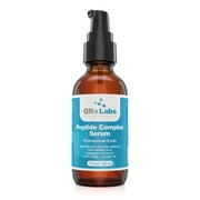 Peptide Complex Serum / Collagen Booster for the Face with Hyaluronic Acid and Chamomile Extract - Anti Aging, Reduces Wrinkles, Heals and Repairs Skin - Tightening Effect - 1 fl oz