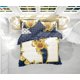 thumbnail image 4 of Juego de Cama Barroco Marino Azul Amarillo Blanco Diseño Personalizado - Reversible, 4 of 10