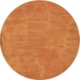 thumbnail image 1 of Ahgly Company Indoor Round Patterned Orange Red Orange Area Rugs, 8' Round, 1 of 6