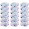thumbnail image 1 of Small Plastic Hobby Art Craft Supply Organizer Storage Box with SnapTight Closure Latch Art Satchel Storage Case for Ribbons Beads Sticker Yarn and Ornaments Stackable Cl, 1 of 8