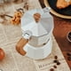 thumbnail image 3 of Cafetera espresso clásica para estufa para espresso fuerte con gran sabor, olla de moca espresso aluminosa de estilo italiano, cafetera cubana y Greca, cafetera moka, cafetera percolato, 3 of 5