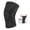 Black, variant on Knee Compression Sleeve Non‑Slip Silicone Knee Brace Breathable Knit Knee Support for Running, Workout, Gym