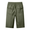 thumbnail image 5 of Taylonsss Clearance Men's Aummer Casual Outdoor Beach Capris/Work Pants, 5 of 7