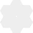 thumbnail image 4 of 30"OD x 1"ID x 10 1/2"C x 1"P Daisy Architectural Grade PVC Contemporary Ceiling Medallion, 4 of 4