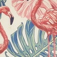 thumbnail image 4 of Nourison Trendy, Hip, New-Age Velvet Flamingos Multicolor Decorative Throw Pillow , 18" x 18", 4 of 4
