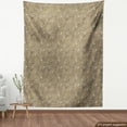 thumbnail image 4 of Abstract Upholstery Fabric by the Yard, Simplistic Funny Pattern with Irregular Order Stars and Dots Print, Decorative Fabric for DIY and Home Accents, Umber and Multicolor by Ambesonne, 4 of 5