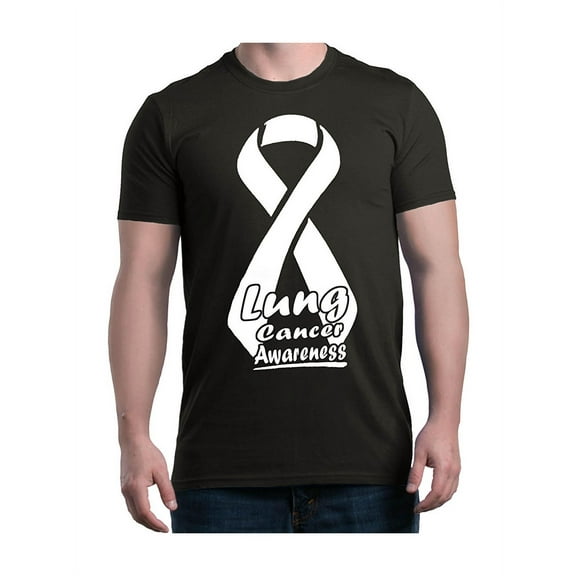 IWPF - Men's T-Shirt Short Sleeve - Lung Cancer