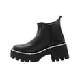 thumbnail image 4 of Botín Mujer Elegante Greenlove® Tacon Ancho Color Negro negro 26, 4 of 8