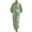 Mint Green, variant on Womens Dresses Mandarin Collar Button Front with Side Pockets and Relaxed Resort Maxi Dress (Light Blue S)