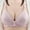 Purple, variant on Sakmal Womens Bras Plus Size Black Adjustable Straps Lace Lightly Lined Wireless Bra Bra for Ladies
