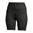 thumbnail image 6 of No Boundaries Juniors' Embossed Bike Shorts, 6 of 6