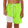 thumbnail image 2 of oqasdz Boys' Shorts Quick Drying Athletic Gym Shorts with Compression Liner for Kids Children Everyday Play and Sports Casual Summer, 2 of 4