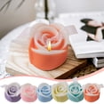 thumbnail image 1 of Rose Aromatherapy Candle - vela de soja con aroma floral para decoración del hogar, bodas, relajación y regalos, 1 of 6