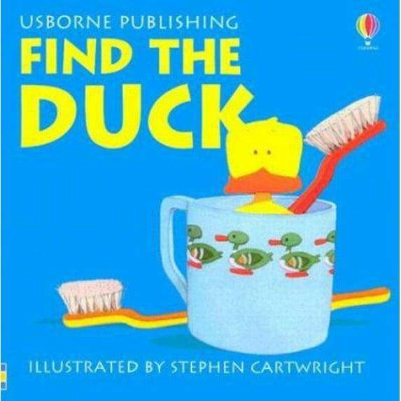Pre-Owned Usborne Find It Board Books S: Find the Duck (Board book)