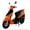 Orange, variant on Tao Motor 50cc Gas Scooter Pony 50,White
