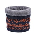 thumbnail image 2 of Winter Scarf Neck Warmer Gaiter - Woman Knit Warm Fleece Ski Face Mask Tube Circle Scarves, 2 of 8
