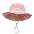 thumbnail image 6 of Fancifize Baby Sun Hat UPF 50+ Toddler Summer Bucket Hat for Boys Girls 0-6 Years Kids Infant Beach Hat with Wide Brim, 6 of 6