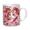 thumbnail image 1 of Tazas 400ml Taza Cerámica San Valentín Marca Pared Rota una taza, 1 of 5